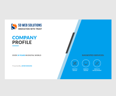 Company Profile Designing Company in Lucknow